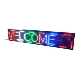 Insegna luminosa a led wifi scritta personalizzata scorrevole tabella negozio camion barca pulman ecc.