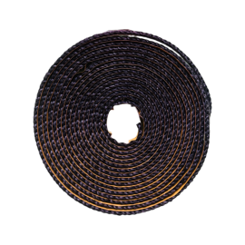 TRECCIA ADESIVA TEXTAPE NERA 15X3MM