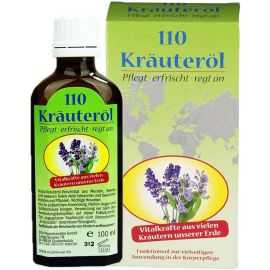 Antico Olio Krauterol alle 110 Erbe made in Germany Ricco di Oli Essenziali di qualità 