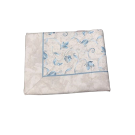 Completo lenzuola in pura flanella di cotone - Ambrosiana - Azzurro
