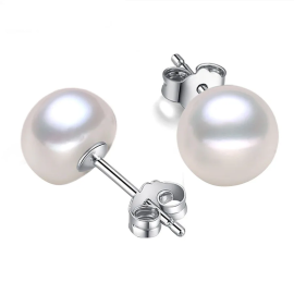 Orecchini  perle argento sterling 925