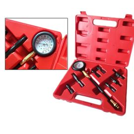 Kit tester pressione compressione per motore benzina auto moto manometro 300PSI