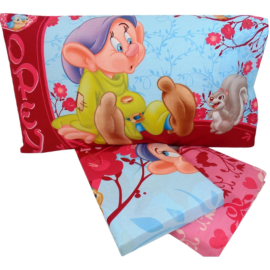 Completo lenzuola Disney 7 Nani per letto singolo - Novia