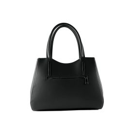 Borsa Donna a Mano in Vera Pelle Made in Italy Col. Nero