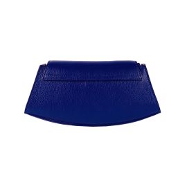 Borsa Donna a Spalla in Vera Pelle Made in Italy Col. Blu