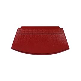 Borsa Donna a Spalla in Vera Pelle Made in Italy Col. Rosso