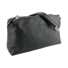 Borsa Donna a Mano in Vera Pelle Made in Italy Col. Nero 4