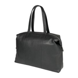 Borsa Shopping Trasformabile in Bauletto in Vera Pelle - Col. Nero