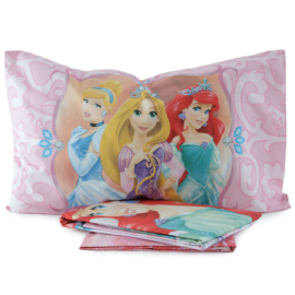 Completo lenzuola singolo cotone Disney Principesse - Novia