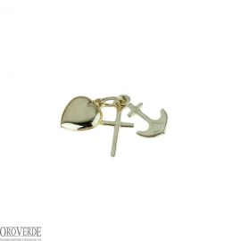 Charm Acquaviva Gioielli Fede Speranza e Carità - ACQ0501225000