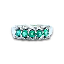 Anello DonnaOro Smeraldo - DCAE9526.007