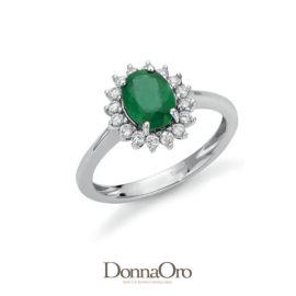 Anello DonnaOro Smeraldo - DCAE9533.015