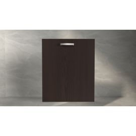 Anta per mobili 72x40 cm colore wengè in Legno nobilitato Compresa di Maniglia spessore 1.8 cm