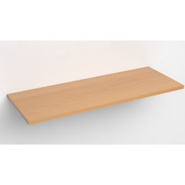 Mensola da Muro da appoggio 100x50 cm in Legno nobilitato spessore 1,8 cm in colore faggio