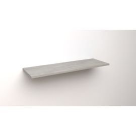 Mensola da Muro da appoggio 100x50 cm in Legno nobilitato spessore 1,8 cm in colore cemento