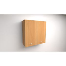 PENSILE SCOLAPIATTI H 90xL 60xP 33 COMPLETO DI SCOLAPIATTI IN ACCIAIO INOX FAGGIO