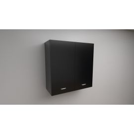 PENSILE SCOLAPIATTI H 90x L 90x P 33 COMPLETO DI SCOLAPIATTI IN ACCIAIO INOX. SPEDIZIONE IN KIT IN COLORE NERO