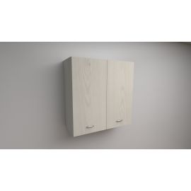 PENSILE SCOLAPIATTI H 90x L 90x P 33 COMPLETO DI SCOLAPIATTI IN ACCIAIO INOX. SPEDIZIONE IN KIT IN COLORE LARICE BIANCO