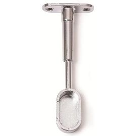 REGGITUBO OVALE mm. 30X15 REG. CHIUSO CROMOSATINATO