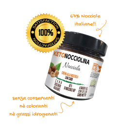 KETO NOCCIOLINA – Crema alla nocciola Low Carb