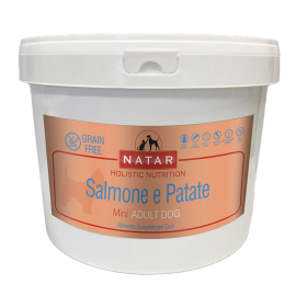 HOLISTIC NUTRITION MINI ADULT DOG - SALMONE E PATATE - GRAIN FREE