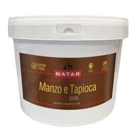 HOLISTIC NUTRITION ADULT DOG - MANZO E TAPIOCA - GRAIN FREE