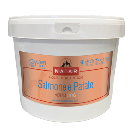 HOLISTIC NUTRITION ADULT DOG - SALMONE E PATATE - GRAIN FREE