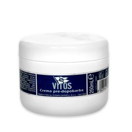 Vitos Crema Pre-Dopo Barba 250ml Prepara e Rinfresca la Pelle Ammorbidisce Peli