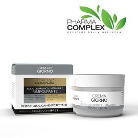 Pharma Complex Crema Viso Giorno con Acido Ialuronico e SPF 15