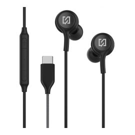 Cuffie Auricolari TYPE-C CF28 Nero - Qualità Audio Eccellente e Comfort In-Ear