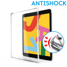Cover per Apple Ipad 2 - 3 - 4 Trasparente Slim Aderente Antishock CT05