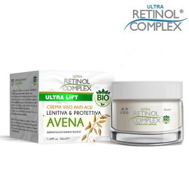 Crema Viso Anti Age Avena Lenitiva Nutriente Equilibrante Retinol Complex 50ml