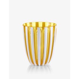 GUZZINI SET 6 BICCHIERI BASSO PIN UP AMBER 