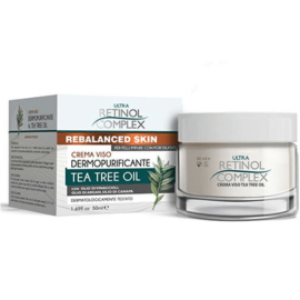 Crema viso dermopurificante Retinol Complex con Tea Tree per pelli delicate e a tendenza acneica
