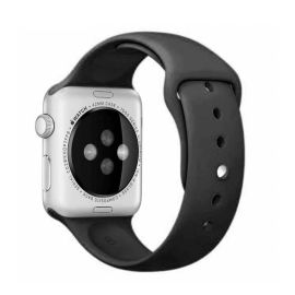 Cinturino per Apple Watch Compatibile: 9 Colori Disponibili per Apple Watch da 38mm, 40mm e 41mm Nero
