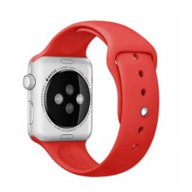 Cinturino per Apple Watch Compatibile: 9 Colori Disponibili per Apple Watch da 38mm, 40mm e 41mm Rosso