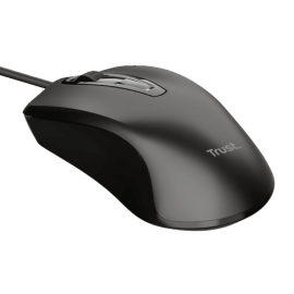 Trust Wired 24657 - Mouse Ottico con Connessione USB: Controllo Preciso e Comfort Ottimale