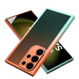 Cover Moda Color: Protezione e Stile per Samsung Galaxy S23 ULTRA Arancione