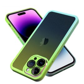 Cover Moda Color per iPhone 15 Plus: Protezione e Stile   Verde