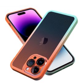 Cover Moda Color per iPhone 15 Plus: Protezione e Stile   Arancione