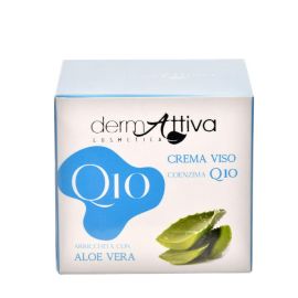 Crema Viso Dermattiva: Riduci i Segni dell'Età  con Coenzima Q10 e Aloe Vera