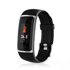 Smart Watch Nero: Monitoraggio Completo per uno Stile di Vita Intelligente