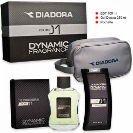 Kit Diadora Dynamic Fragrance - Eau de Toilette, Gel Doccia e Pochette Uomo