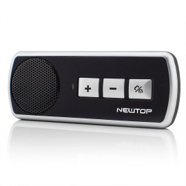 Kit Vivavoce Bluetooth Newtop VV01 per Auto - Rispondi alle Chiamate in Totale Sicurezza