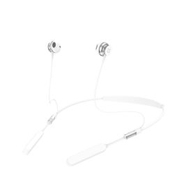 Cuffie NEWTOP AB28 Neckband Bianco - Audio Eccezionale per iOS e Android