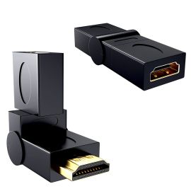 Adattatore HDMI F/M Flessibile 360° per Notebook e TV
