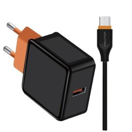 Alimentatore Muro USB QC 3.0 + Cavo TYPE-C Newtop CM02