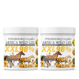 1+1 OMAGGIO GEL ARNICA WILD XXL 98% - Arnica Sollievo Immediato per Dolori Muscolari