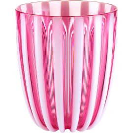 GUZZINI SET 6 BICCHIERI BASSO PIN UP MAGENTA 254