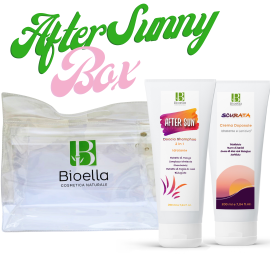 After Sunny Box:  Scurata – Crema Doposole Idratante e Lenitiva, After Sun – Doccia Shampoo 2 in 1